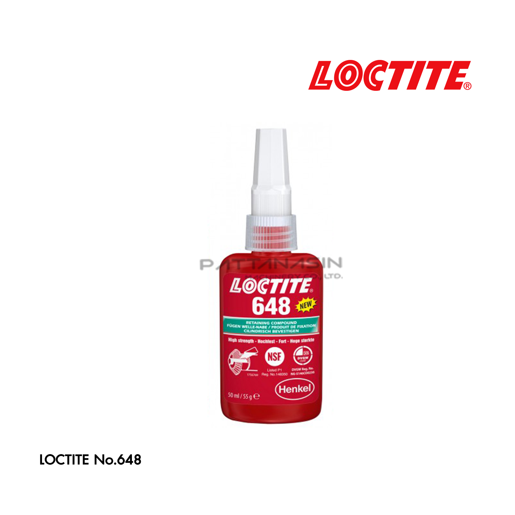 LOCTITE น้ำยาอเนกประสงค์ เบอร์ 648 ขนาด 50 มล.